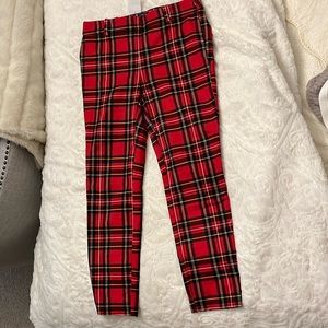 Brand new JCrew tartan plaid cropped pants.  Still has tags and never been worn